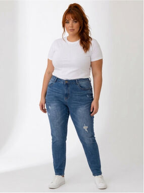 Women's California Vintage Blue Skinny Jeans Size 38